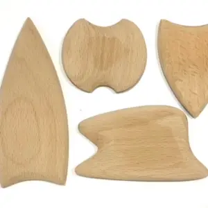 Drejsken i trä 4-pack