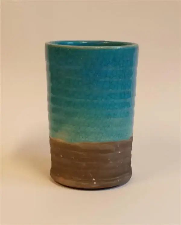12.  Turkose blank Raku glasyr