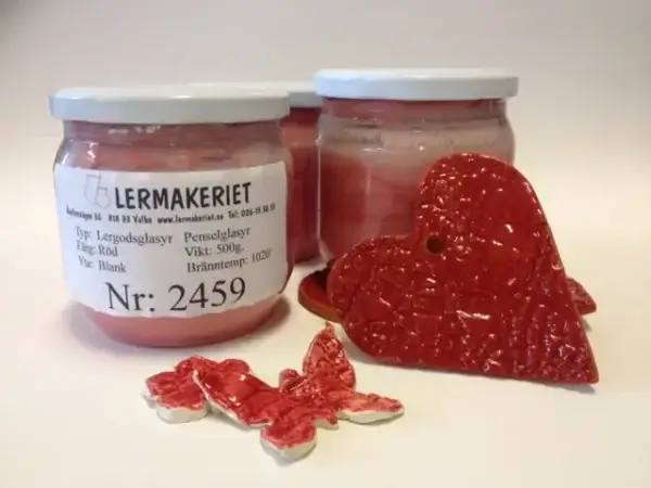 20.  2459 Röd Penselglasyr - Bild 2