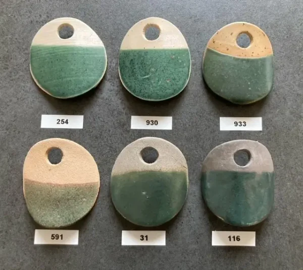 50.  18800 Grön glasyr