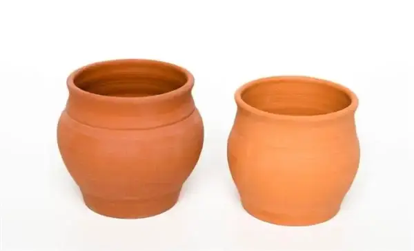 Lerslamma Terracottaröd Lergods - Bild 2