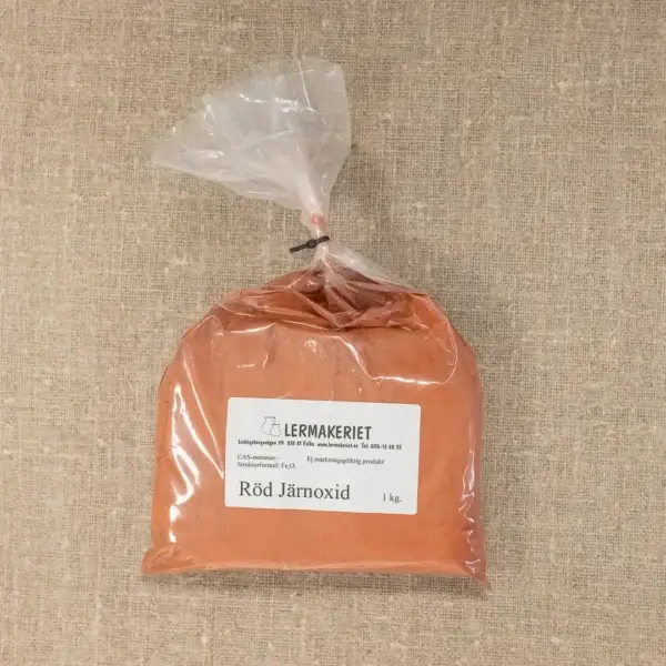 Järnoxid, Röd
