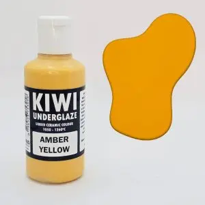 Amber Yellow Underglasyr Kiwi