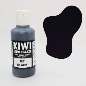 Jet Black Underglasyr Kiwi
