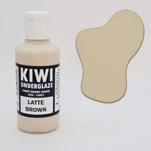Latte Brown Underglasyr Kiwi