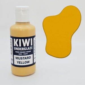 Mustard Yellow Underglasyr Kiwi