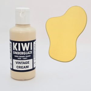 Vintage Cream Underglasyr Kiwi